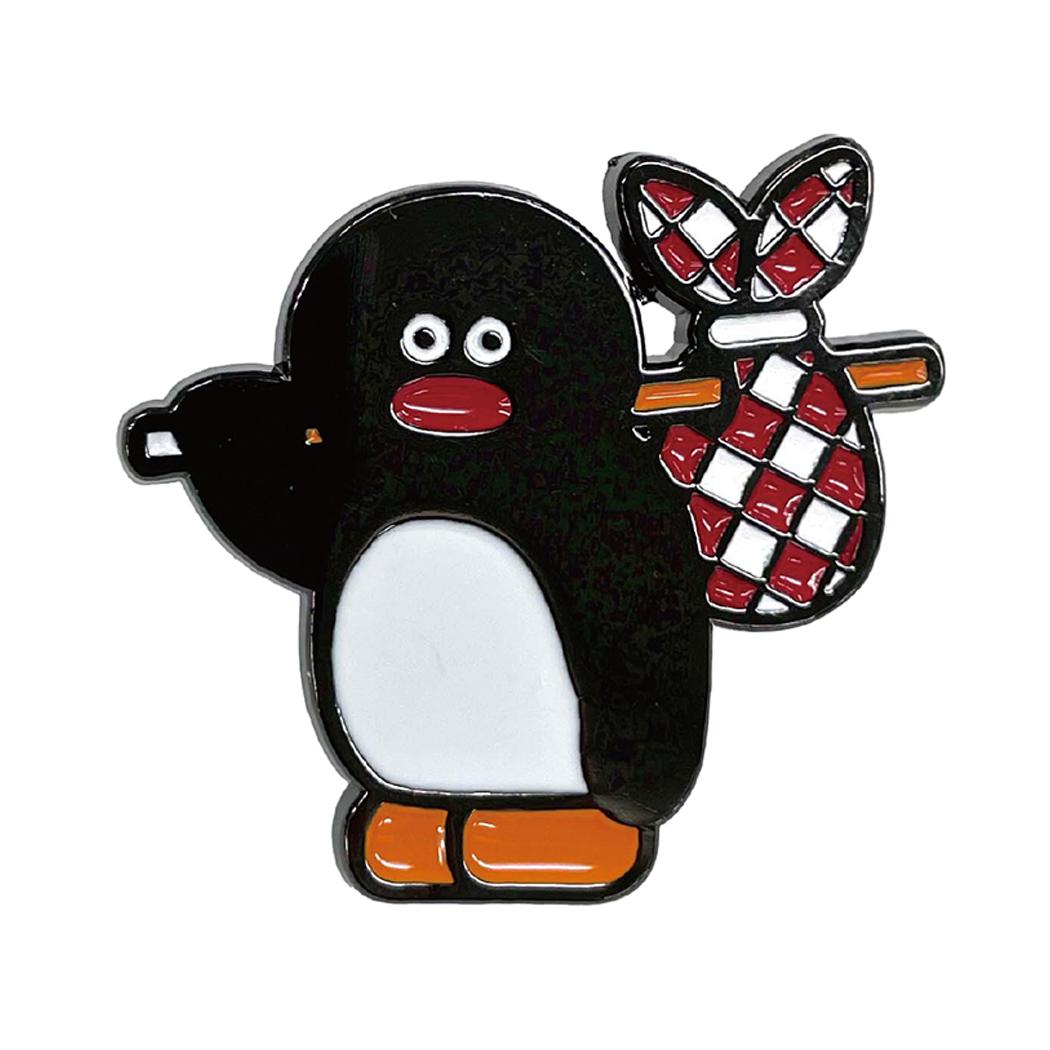PINGUx松本セイジ ピンバッジ ピンズ Travel ピングー アイアップ プレゼント かわいい グッズ メール便可 シネマコレクション