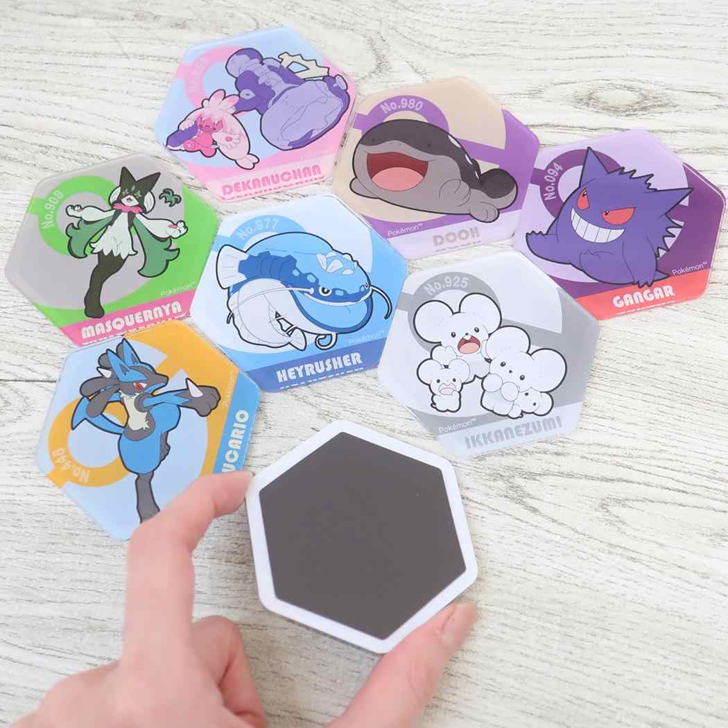 ハニカムアクリルマグネット BIG vol.2 磁石 ポケットモンスター ドオー ポケモン アイアップ コレクション雑貨 ビッグ メール便可