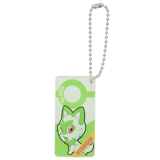 ドミテリアキーチェーン vol.2 キーホルダー ポケットモンスター ニャオハ ポケモン アイアップ ボールチェーン アクキー アクリルキーホルダー メール便可