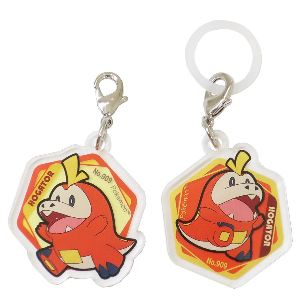 アクリルマーカーチャーム 2個セット レインポケットモンスター ホゲータ ポケモン アイアップ 目印 メール便可