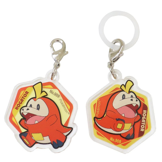 アクリルマーカーチャーム 2個セット レインポケットモンスター ホゲータ ポケモン アイアップ 目印 メール便可