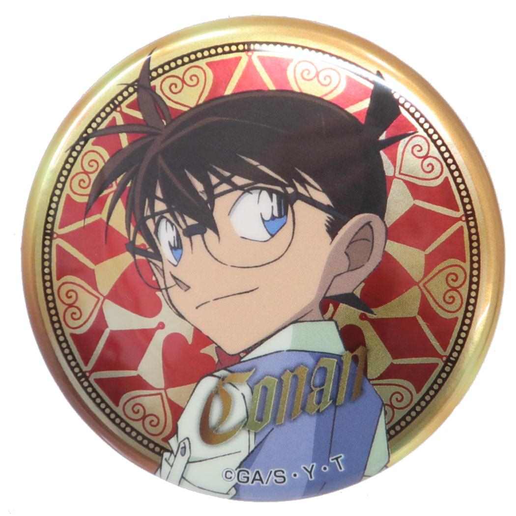 メタリックカンバッジ vol.2 缶バッジ 名探偵コナン 江戸川コナン 少年サンデー アイアップ コレクション雑貨 アニメメール便可