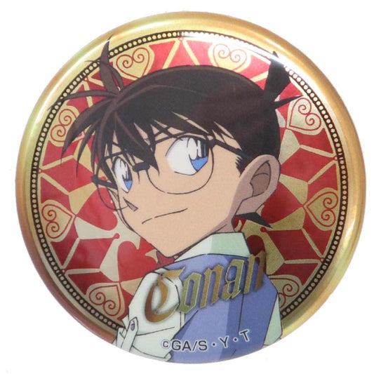 メタリックカンバッジ vol.2 缶バッジ 名探偵コナン 江戸川コナン 少年サンデー アイアップ コレクション雑貨 アニメメール便可