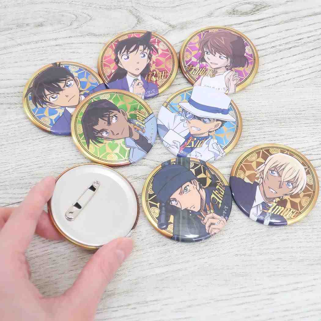 メタリックカンバッジ vol.2 缶バッジ 名探偵コナン 安室透 少年サンデー アイアップ コレクション雑貨 アニメメール便可
