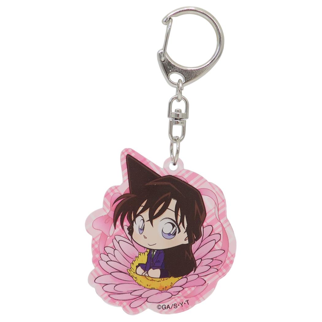名探偵コナン キーリング アクリルキーホルダー ぷちふれ 毛利蘭 少年サンデー アイアップ アクキー アニメキャラクター グッズ メール便可 シネマコレクション