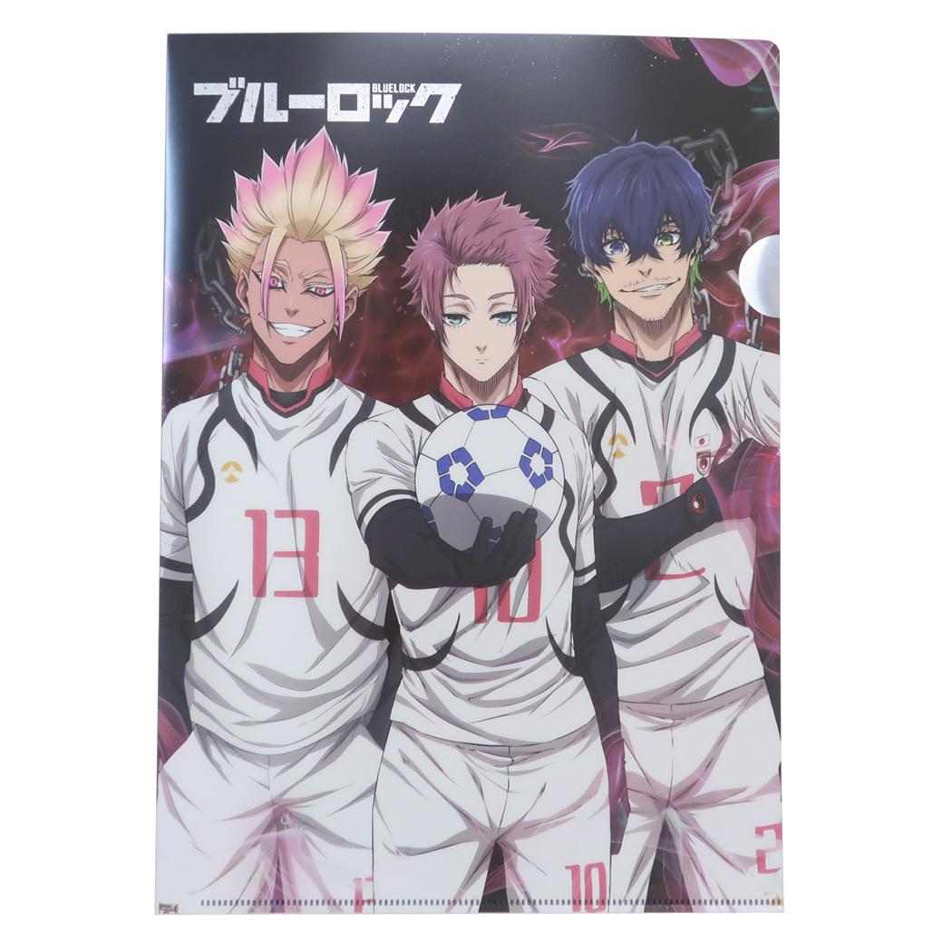 ブルーロック クリアフォルダー メタリッククリアファイルvol.2 冴＆士道＆愛空 少年マガジン アイアップ 新学期準備文具 アニメキャラクター グッズ メール便可 シネマコレクション