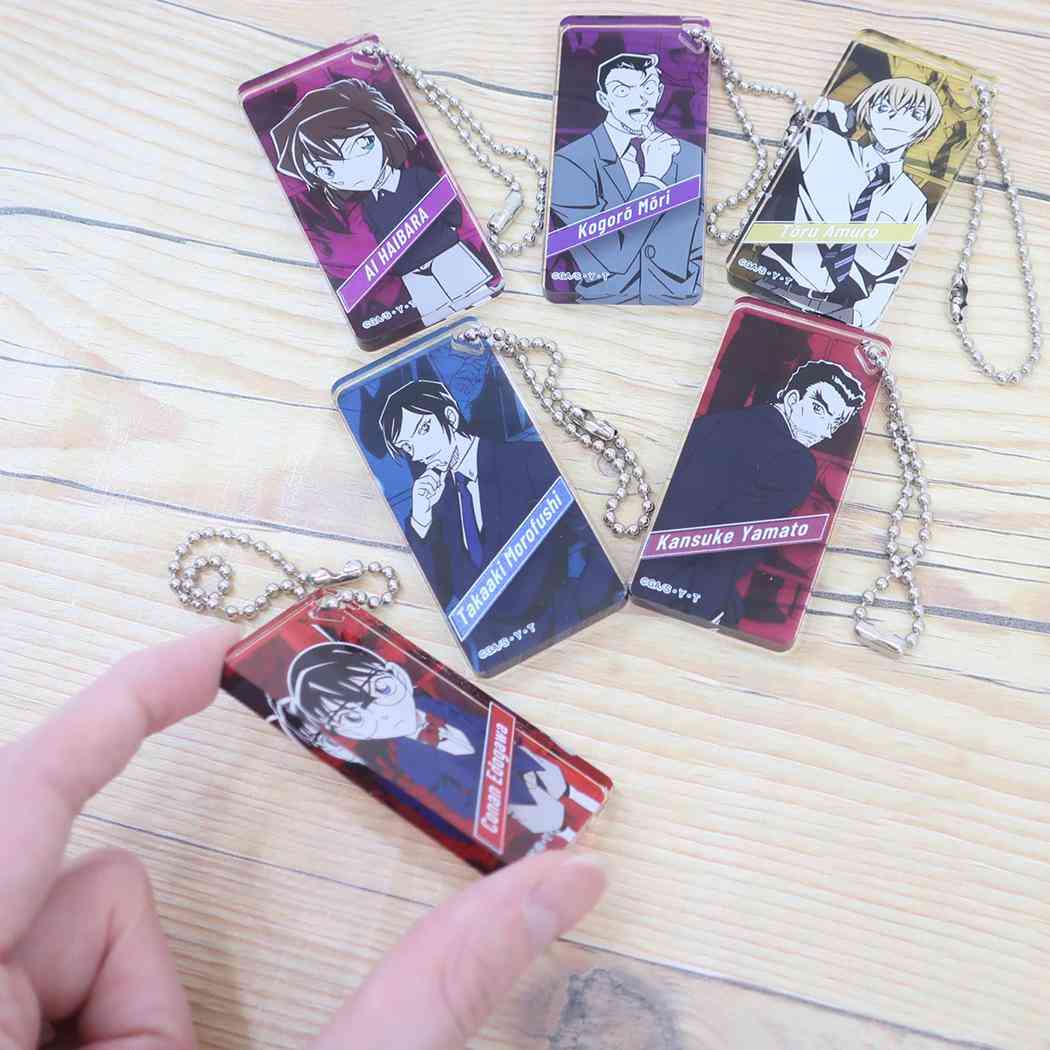 ドミテリアキーチェーン vol.12 キーホルダー 名探偵コナン 江戸川コナン 少年サンデー アイアップ アクリルキーホルダー アニメメール便可