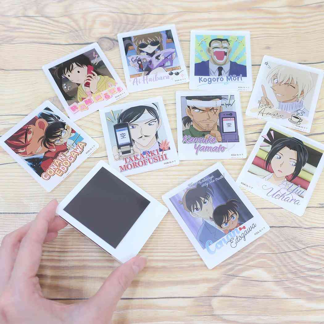 インスタントフォトマグネット8 磁石 名探偵コナン 江戸川コナンA 少年サンデー アイアップ コレクション雑貨 アニメメール便可