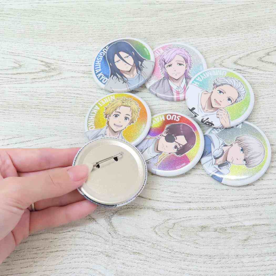 グリッターカンバッジvol.2 缶バッジ WIND BREAKER ウィンドブレイカー 桜 アイアップ コレクション雑貨 アニメメール便可