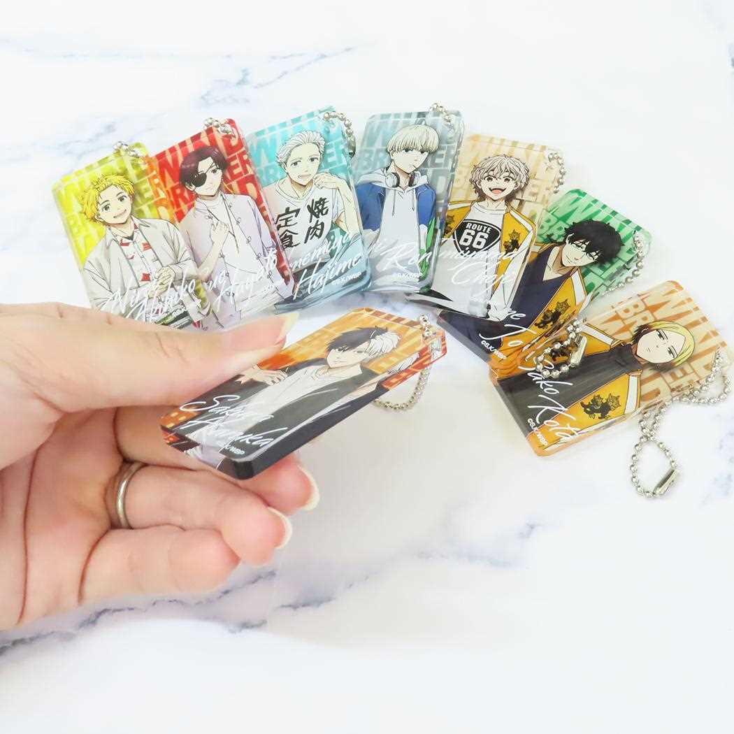 ドミテリアキーチェーン vol.2 キーホルダー WIND BREAKER ウィンドブレイカー 十亀 アイアップ コレクション雑貨 アクリルキーホルダー アニメメール便可