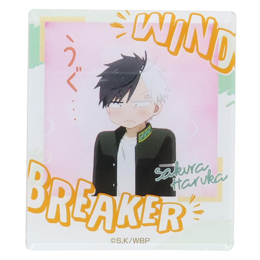 インスタントフォトマグネット vol.2 磁石 WIND BREAKER ウィンドブレイカー 桜B アイアップ ホワイトボード 冷蔵庫 アニメメール便可