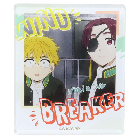インスタントフォトマグネット vol.2 磁石 WIND BREAKER ウィンドブレイカー 蘇枋＆楡井 アイアップ ホワイトボード 冷蔵庫 アニメメール便可
