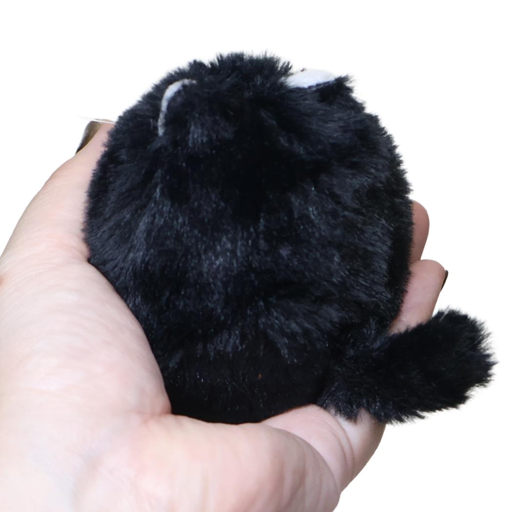にゃんコロン ぬいぐるみ 黒猫 ねこ アイアップ プレゼント かわいい