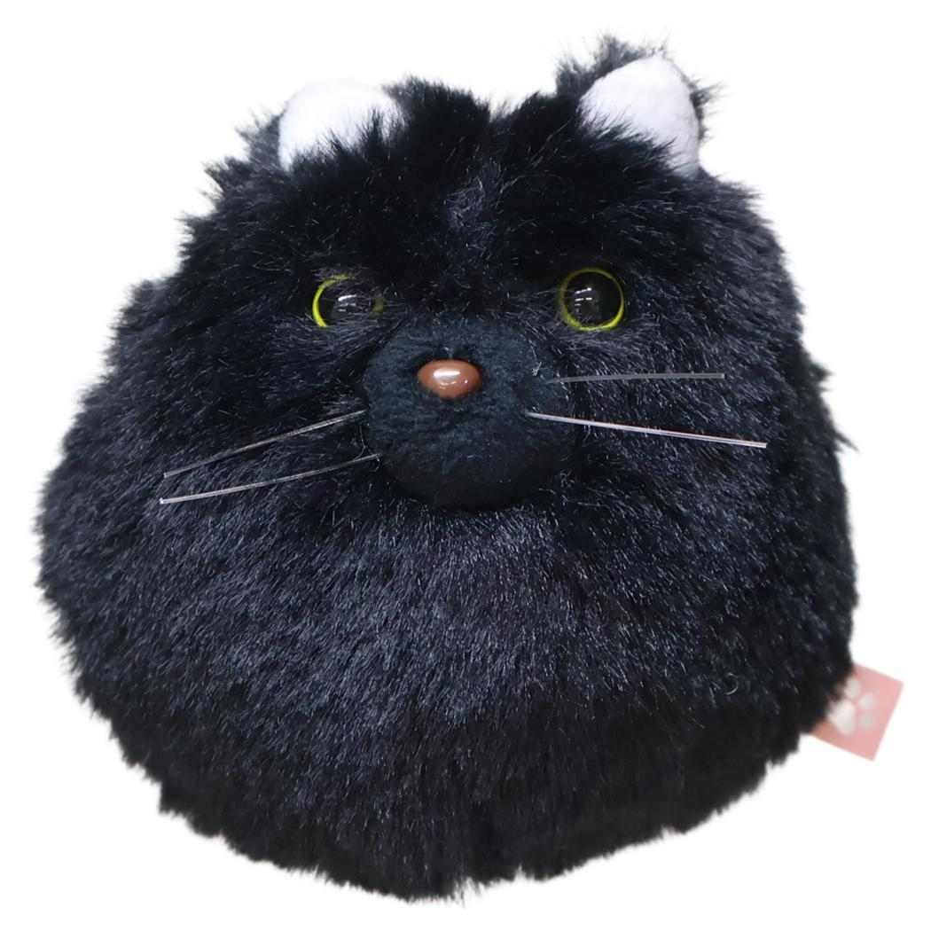 にゃんコロン ぬいぐるみ 黒猫 ねこ アイアップ プレゼント かわいい