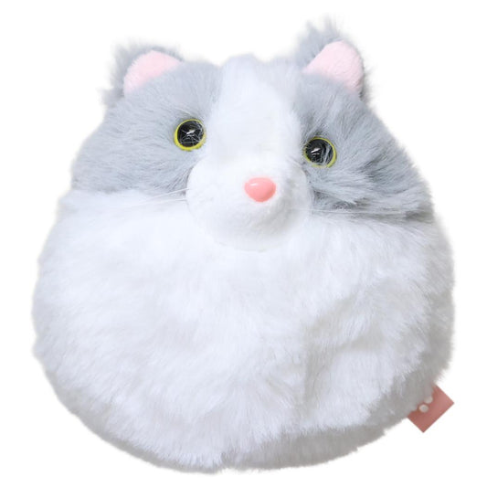 にゃんコロン ぬいぐるみ ハチワレ ねこ アイアップ プレゼント かわいい