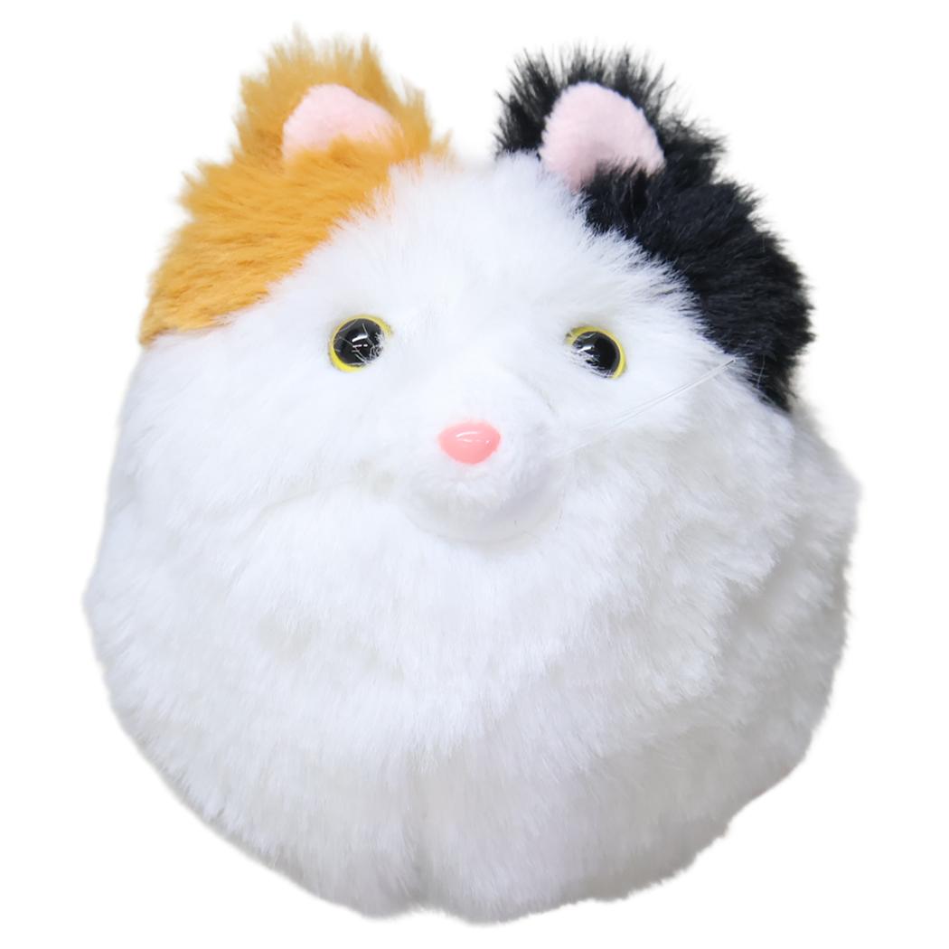 にゃんコロン ぬいぐるみ 三毛猫 ねこ アイアップ プレゼント かわいい