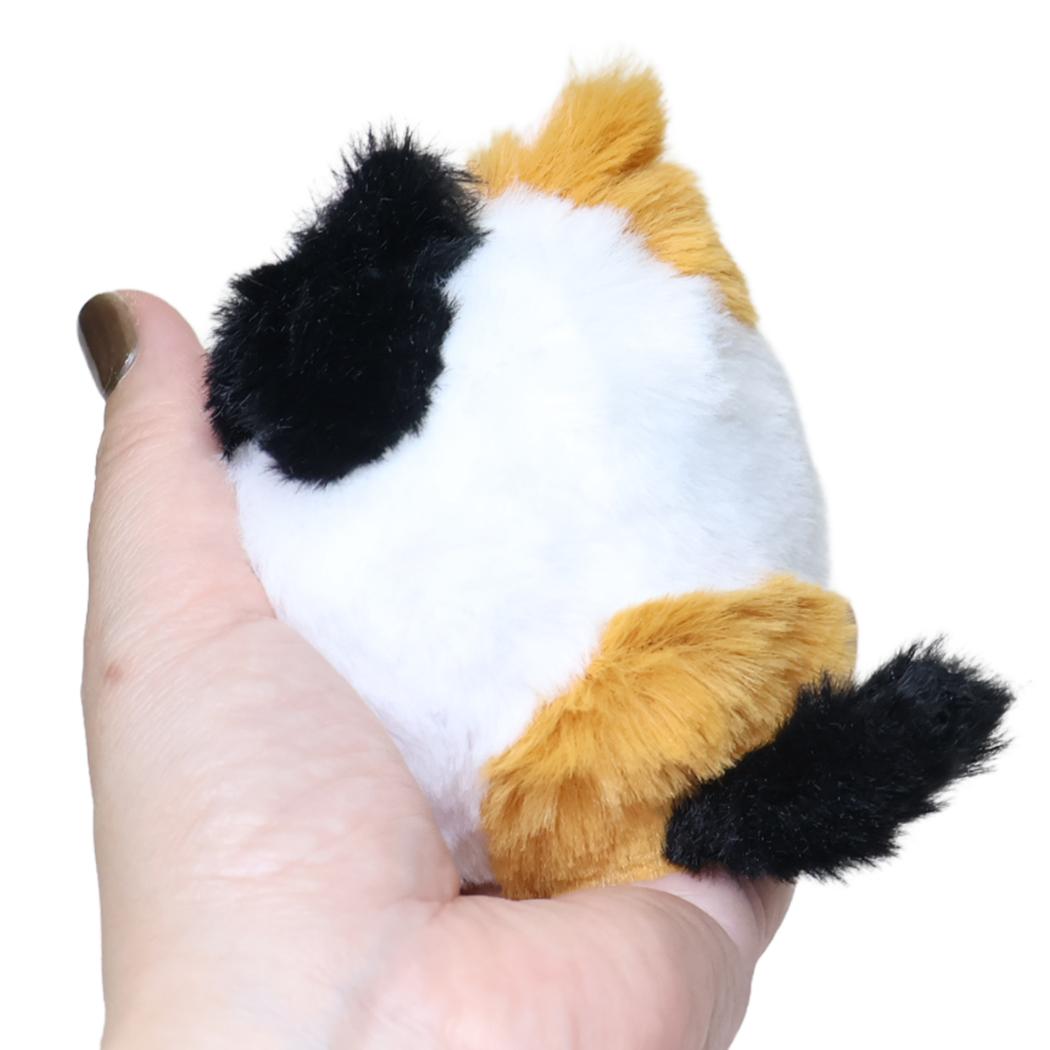にゃんコロン ぬいぐるみ 三毛猫 ねこ アイアップ プレゼント かわいい