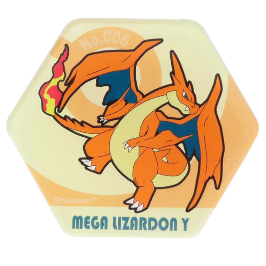 ハニカムアクリルマグネットBIG 磁石 ポケットモンスター メガリザードンY ポケモン アイアップ ホワイトボード 冷蔵庫 メール便可