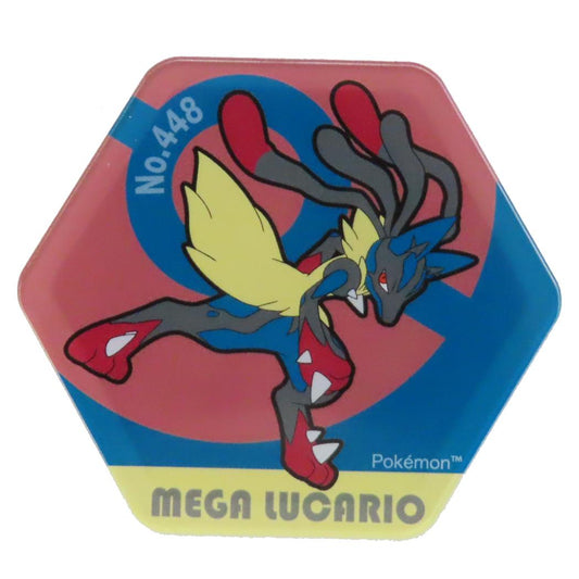 ハニカムアクリルマグネットBIG 磁石 ポケットモンスター メガルカリオ ポケモン アイアップ ホワイトボード 冷蔵庫 メール便可