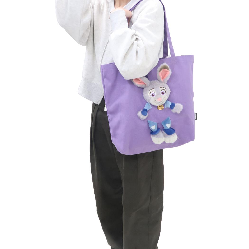 ズートピア トートバッグ ぬいぬいバッグ ジュディホップス ディズニー アイアップ プレゼント キャラクター グッズ シネマコレクション