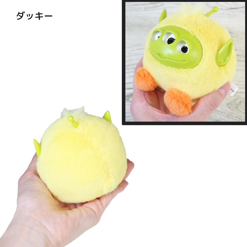 トイストーリー ぬいぐるみ ミツメぬいコロン エイリアン ダッキー ディズニー アイアップ