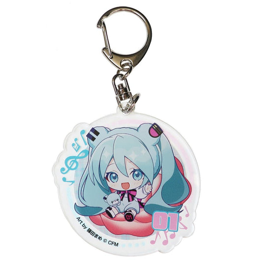 キーリング ピアプロキャラクターズ ぷちふれ アクリルキーホルダー 初音ミク1 アイアップ