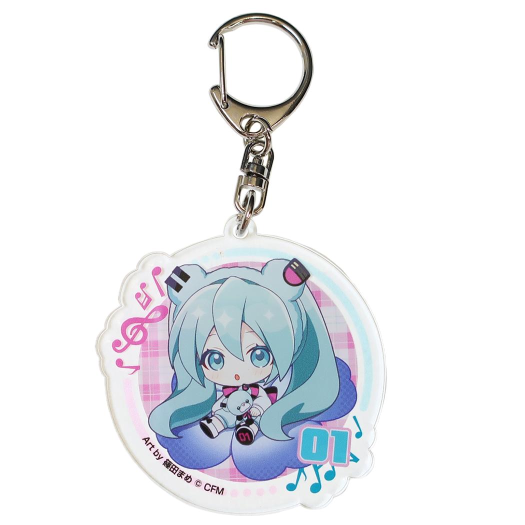 キーリング ピアプロキャラクターズ ぷちふれ アクリルキーホルダー 初音ミク2 アイアップ