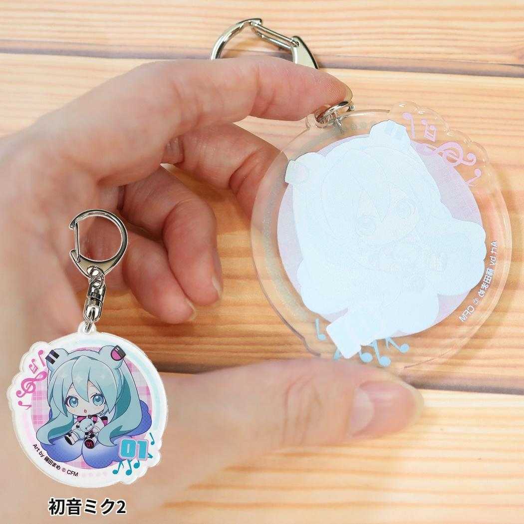 キーリング ピアプロキャラクターズ ぷちふれ アクリルキーホルダー 初音ミク2 アイアップ