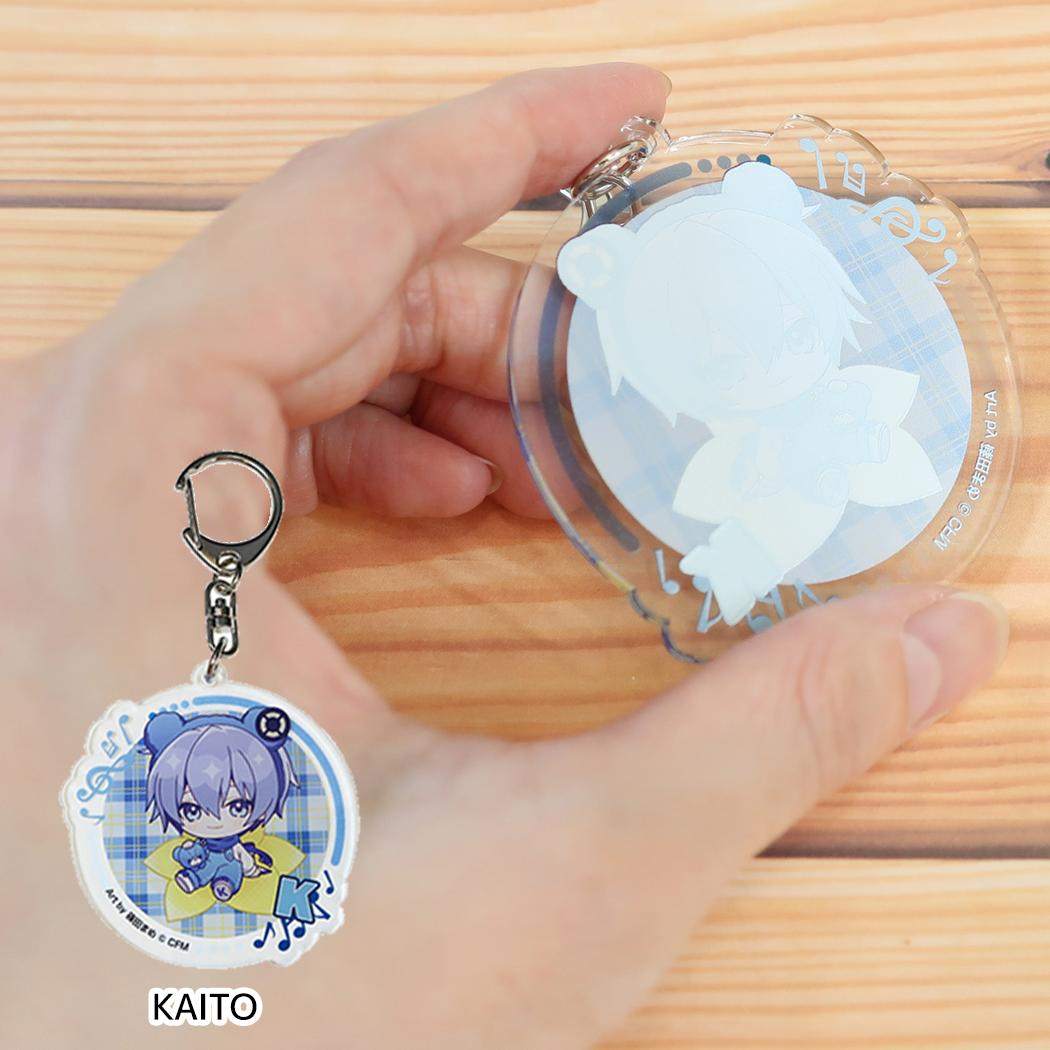 キーリング ピアプロキャラクターズ ぷちふれ アクリルキーホルダー KAITO アイアップ