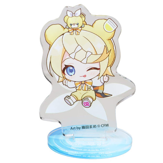 アクスタ ピアプロキャラクターズ ぷちふれ アクリルスタンド 鏡音リン アイアップ