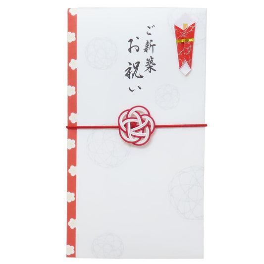 慶事用水引ゴム金封 1枚入 祝儀袋 結梅 ご新築お祝い 伊予結納センター 金封 のし袋 メール便可