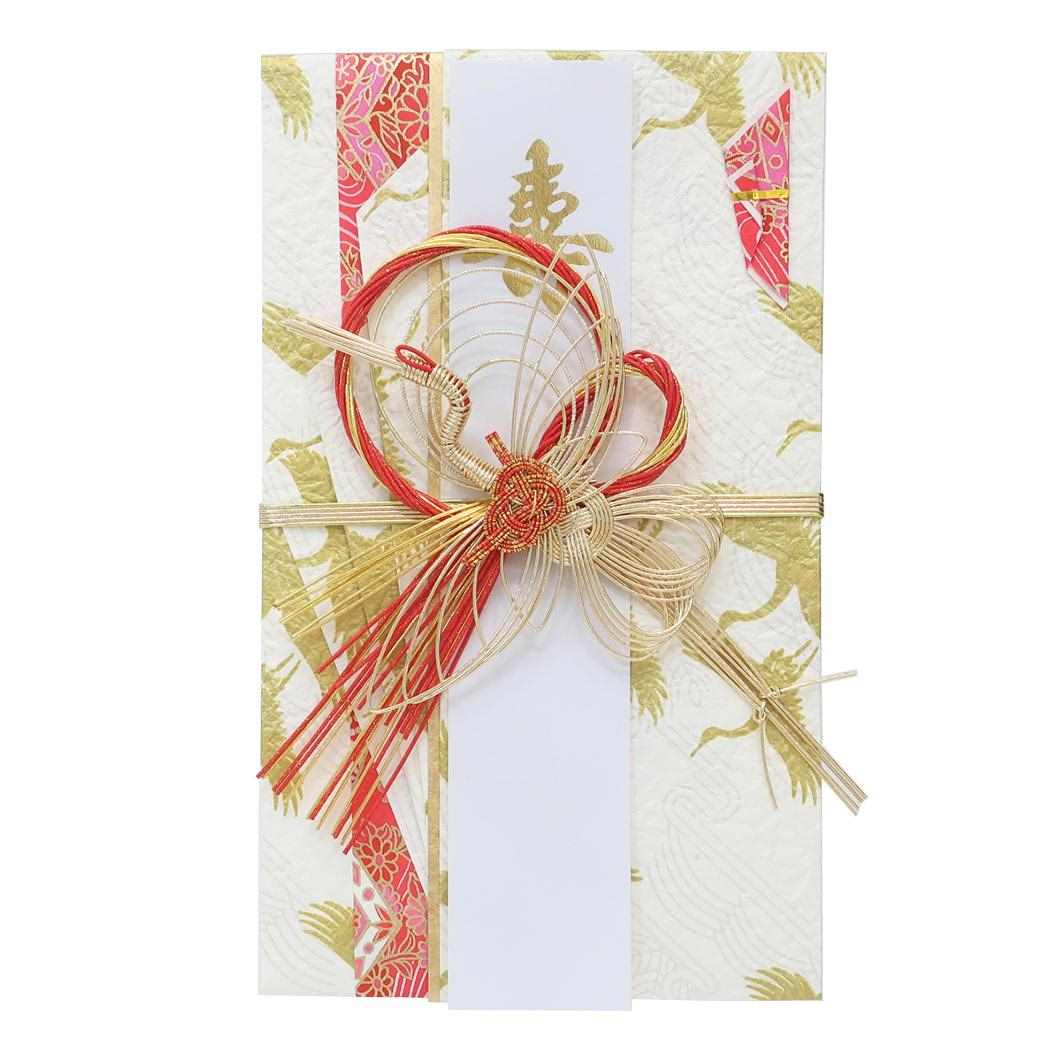 金封 1枚入 祝儀袋 金寿 結婚 御祝 無地 伊予結納センター ご祝儀袋 短冊付き メール便可