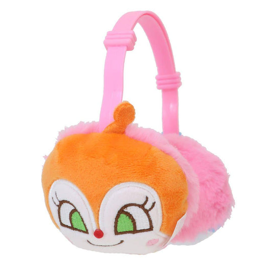 もこもこレシーバー キャラドルレシーバー 子供用イヤーマフ それいけ！アンパンマン ドキンちゃんxコキンちゃん バンダイ 耳あて キッズ 子供 防寒 ウォーマー雑貨 アニメ