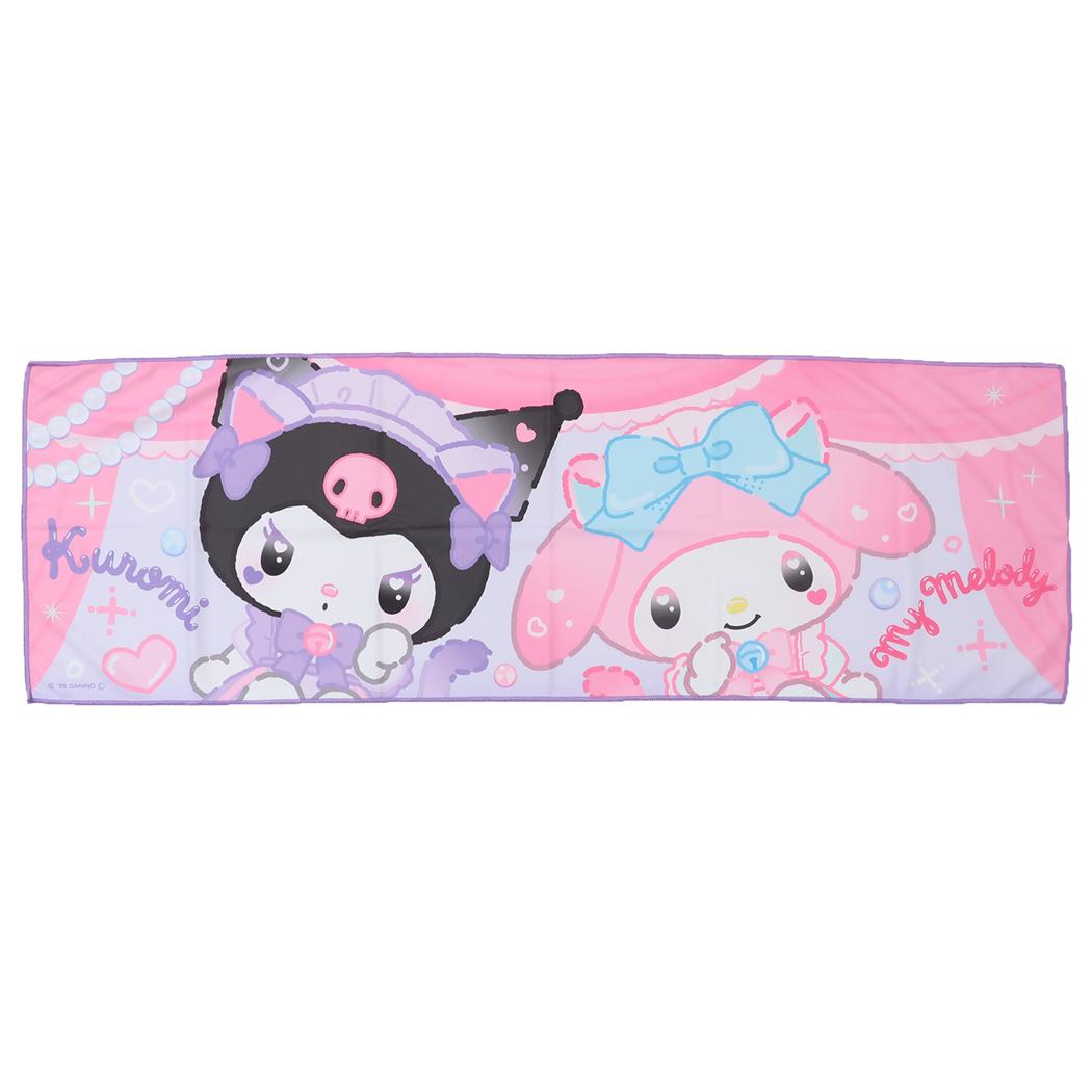 マイメロディ＆クロミ クールタオル クールマフラー キャット サンリオ ジェイズプランニング 熱中症対策 キャラクター グッズ メール便可 シネマコレクション