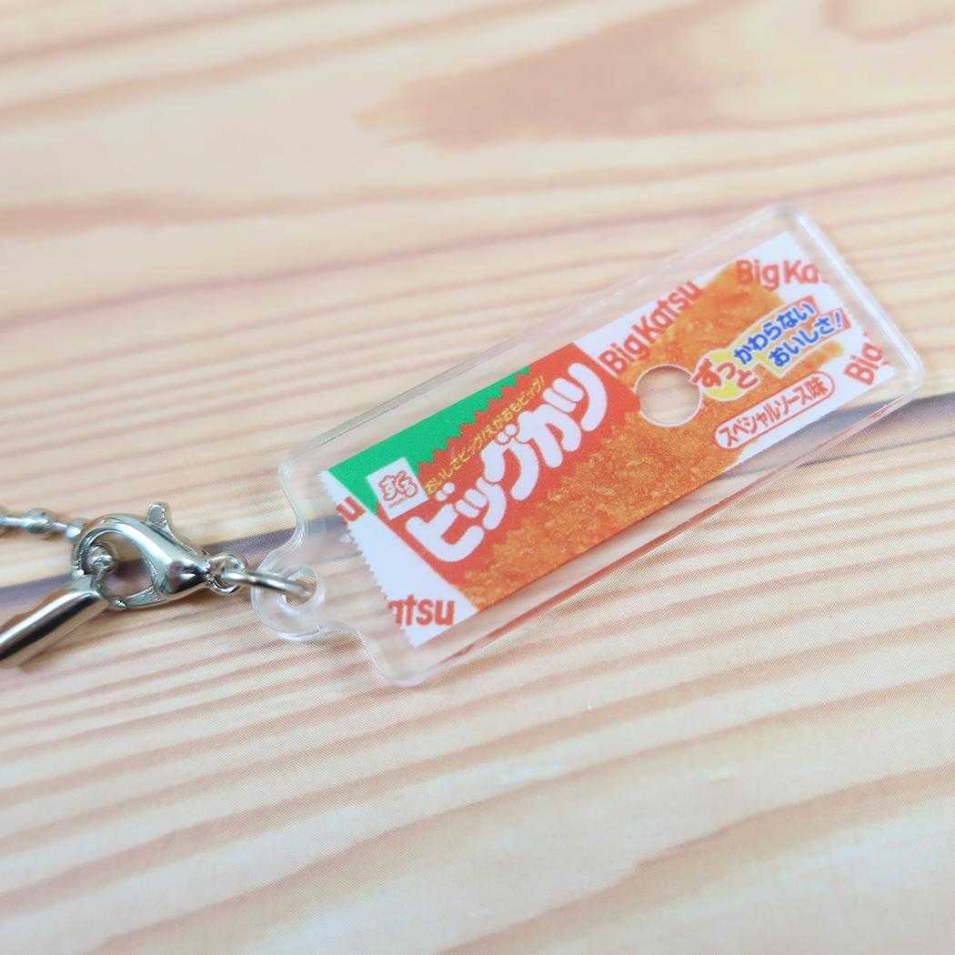 ビッグカツ マスコット チャーム付きマスコット お菓子パッケージ ジェイズプランニング