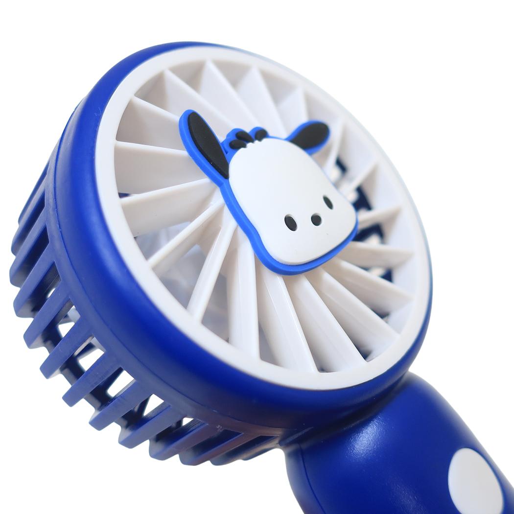 カラビナ付きminiFAN 携帯用扇風機 ポチャッコ サンリオ ジェイズプランニング ミニファン USB充電