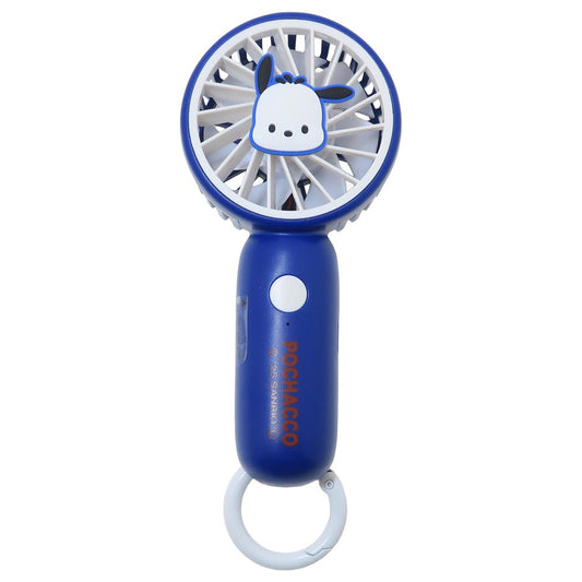 カラビナ付きminiFAN 携帯用扇風機 ポチャッコ サンリオ ジェイズプランニング ミニファン USB充電