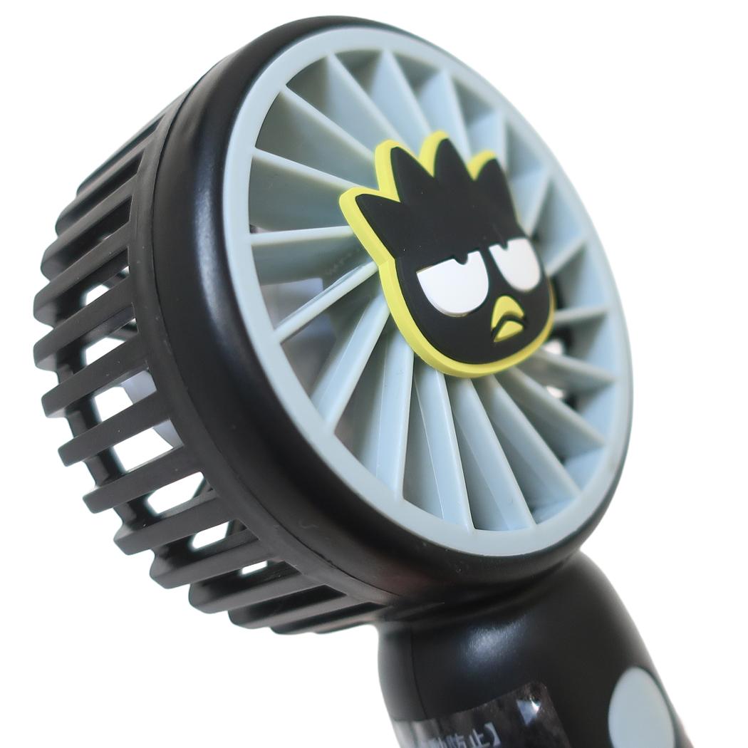 カラビナ付きminiFAN 携帯用扇風機 バッドばつ丸 サンリオ ジェイズプランニング ミニファン USB充電