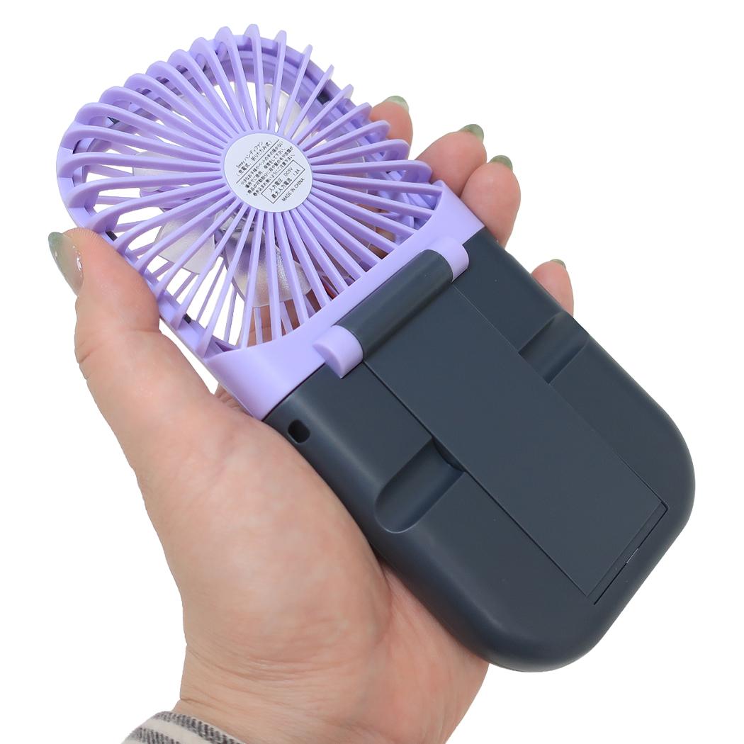5wayハンディファン 携帯用扇風機 クロミ サンリオ ジェイズプランニング 熱中症対策