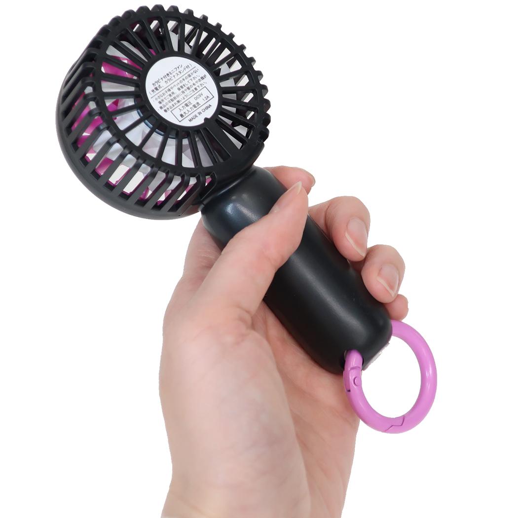 ハローキティ 携帯用扇風機 カラビナ付きminiFAN 日焼け サンリオ ジェイズプランニング ミニファン USB充電 熱中症対策 キャラクター グッズ シネマコレクション