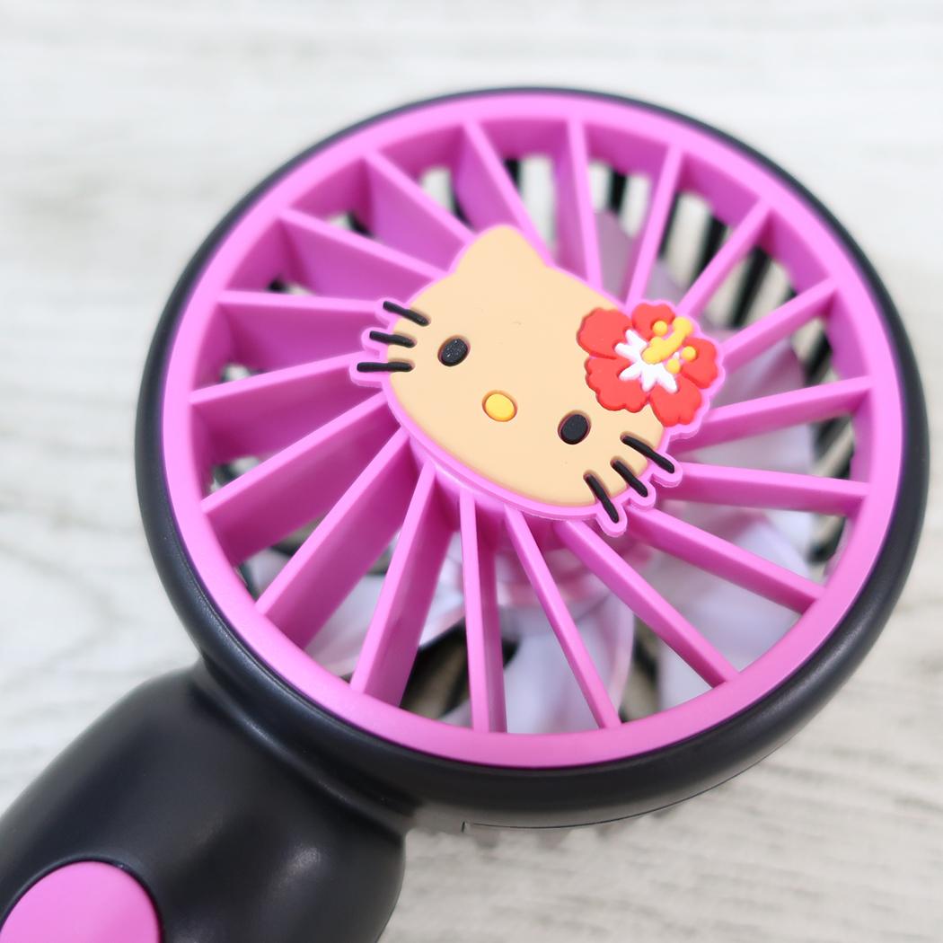 ハローキティ 携帯用扇風機 カラビナ付きminiFAN 日焼け サンリオ ジェイズプランニング ミニファン USB充電 熱中症対策 キャラクター グッズ シネマコレクション