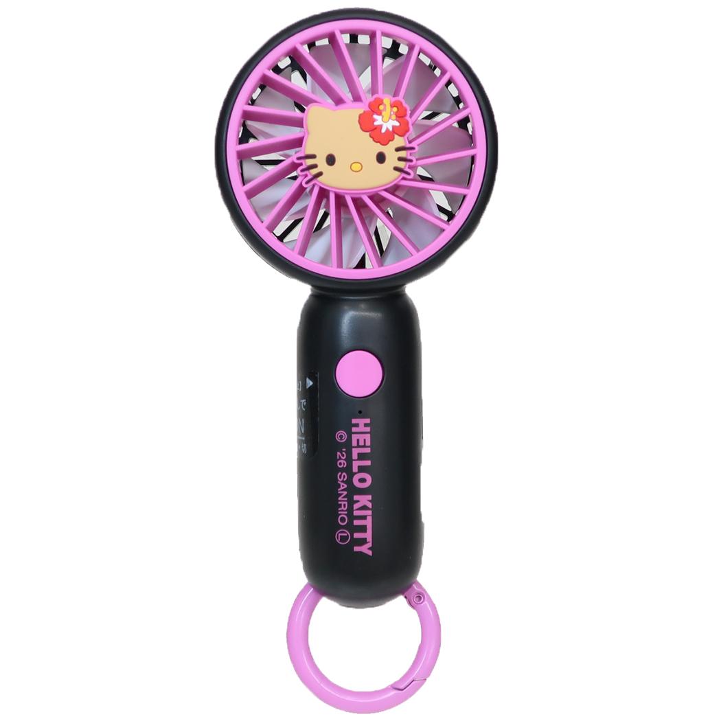 ハローキティ 携帯用扇風機 カラビナ付きminiFAN 日焼け サンリオ ジェイズプランニング ミニファン USB充電 熱中症対策 キャラクター グッズ シネマコレクション