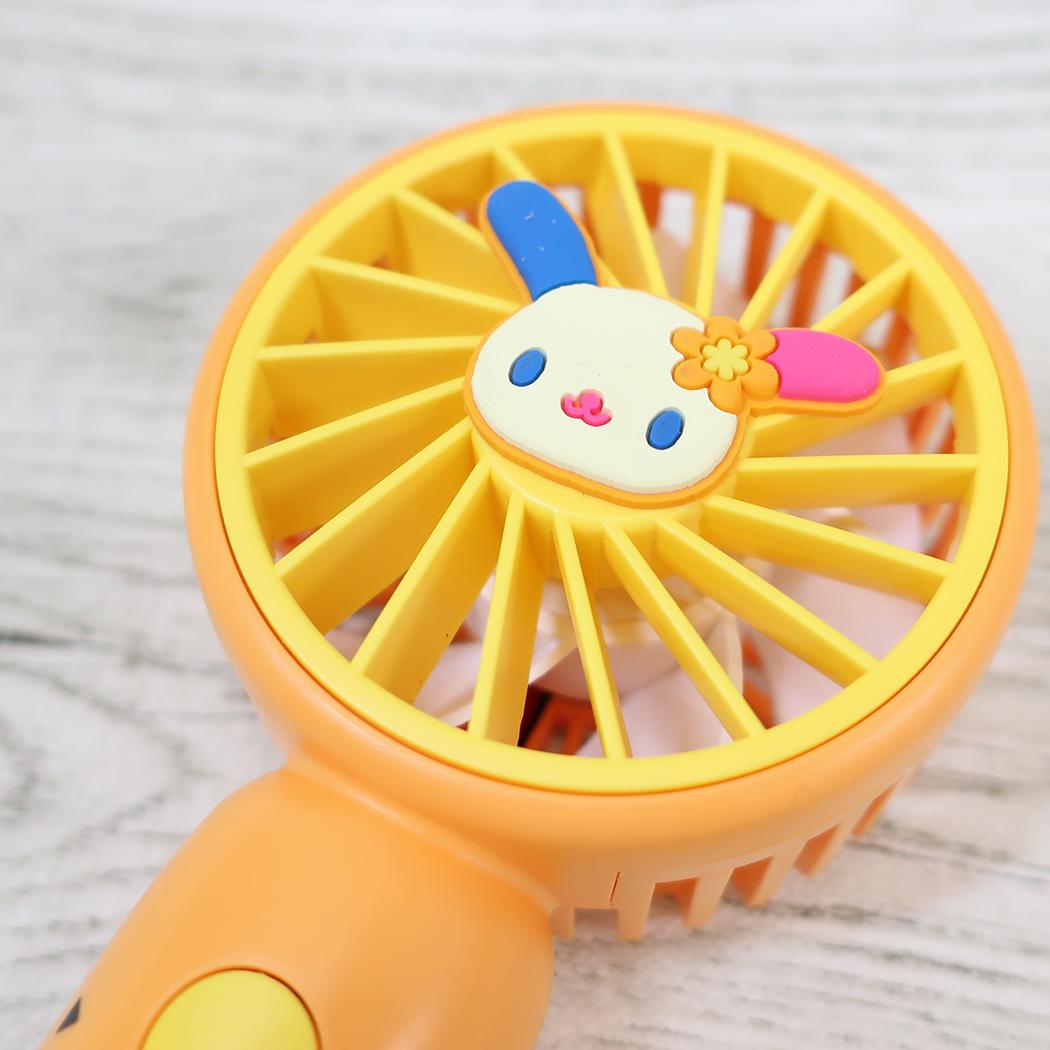 ウサハナ 携帯用扇風機 カラビナ付きminiFAN サンリオ ジェイズプランニング ミニファン USB充電 熱中症対策 キャラクター グッズ シネマコレクション
