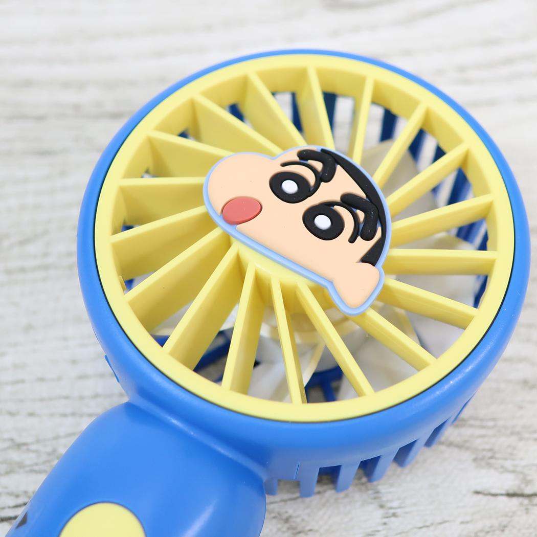 クレヨンしんちゃん 携帯用扇風機 カラビナ付きminiFAN ジェイズプランニング ミニファン USB充電 熱中症対策 アニメキャラクター グッズ シネマコレクション