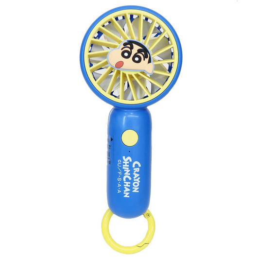クレヨンしんちゃん 携帯用扇風機 カラビナ付きminiFAN ジェイズプランニング ミニファン USB充電 熱中症対策 アニメキャラクター グッズ シネマコレクション