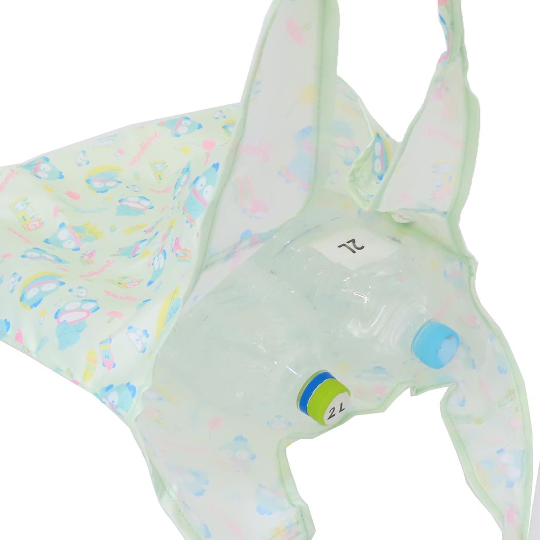 折りたたみショッピングバッグ エコバッグ ハンギョドン ホリデー サンリオ ジェイズプランニング お買い物かばん コンパクト メール便可