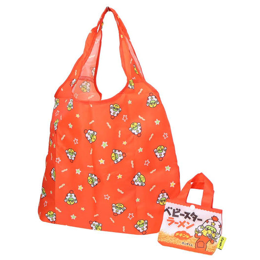 エコバッグ ショッピングバッグ おやつカンパニー ベビースターラーメン お菓子パッケージ ジェイズプランニング お買い物かばん メール便可