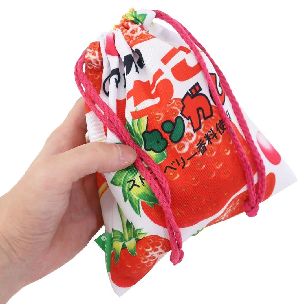 きんちゃくポーチ マルカワ フーセンガム 巾着袋 おやつマーケット ジェイズプランニング 小物入れ メール便可
