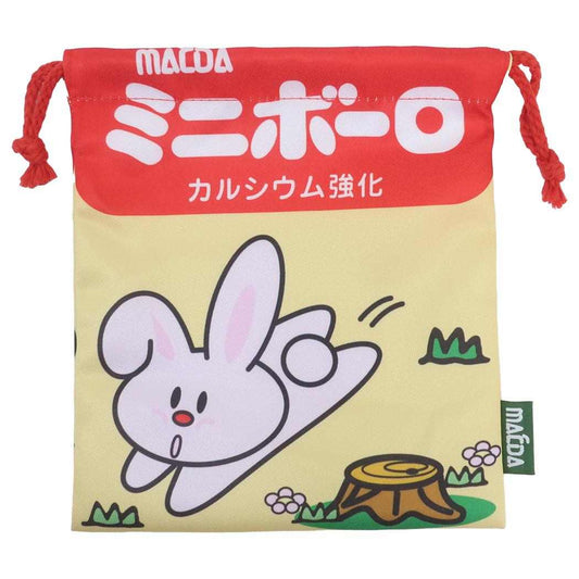 巾着 きんちゃくポーチ 巾着袋 ミニボーロ お菓子パッケージ ジェイズプランニング 小物入れ メール便可