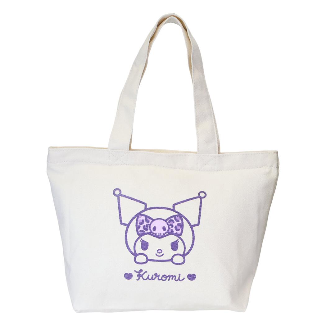 サンリオキャラクターズ トートバッグ 帆布ミニトートバッグ レオパード クロミ Sanrio ジェイズプランニング